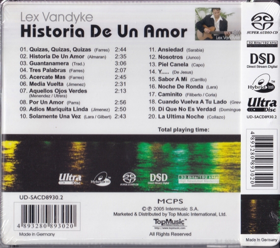Historia de un Amor ワールドミュージック HAUSER - Historia de un Amor - YouTube